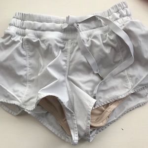 Lulu-lemon white shorts- Size 2